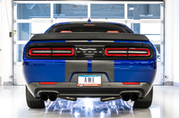 AWE Tuning 2017+ Dodge Challenger 5.7L Track Edition Exhaust - Diamond Black Quad Tips - Mammoth Racing -
