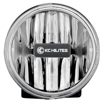 KC HiLiTES 4in. Gravity G4 LED Light 10w Sae/ece Clear Fog Beam (Single) - Mammoth Racing -