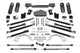 Fabtech 07-18 Jeep JK 2-Door 5in Crawler Lt w/Dlss Shks - Mammoth Racing -