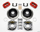 Wilwood Dynapro Low-Profile 11.00in P-Brake Kit Drill-Red New Big Ford 2.50in Off Staggerd Mount - Mammoth Racing -