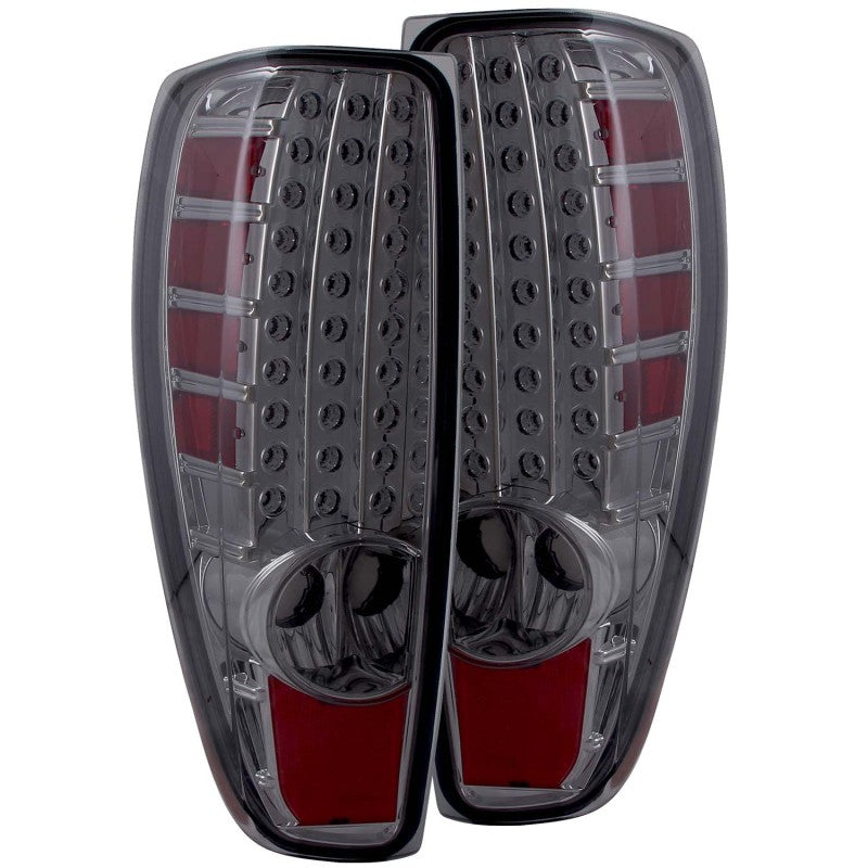 ANZO 2004-2012 Chevrolet Colorado LED Taillights Smoke - Mammoth Racing -
