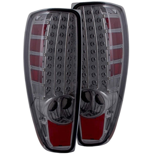 ANZO 2004-2012 Chevrolet Colorado LED Taillights Smoke - Mammoth Racing -