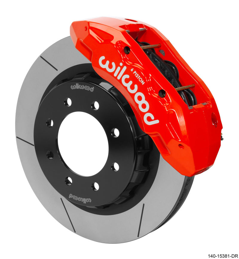 Wilwood Tx6r Front Kit 16.00in Red w/Lines 2014+ Ram 2500/3500 2wd/4wd - My Store