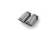 Remus Stainless Steel 84mm Angled Rolled Edge Chrome Tail Pipe Set (Pair) - Mammoth Racing -