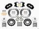 Wilwood Narrow Superlite 6R Front Hub Kit 12.88in Heidts Tri -5 2 inch Drop Spindle - Mammoth Racing -