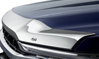 AVS 21-22 Ford F-150 (Excl. Tremor/Raptor) Aeroskin Low Profile Hood Shield - Chrome - Mammoth Racing -
