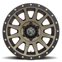 Icon Compression 17x8.5 6x135 6mm Offset 5in BS 87.1mm Bore Bronze Wheel - Mammoth Racing -