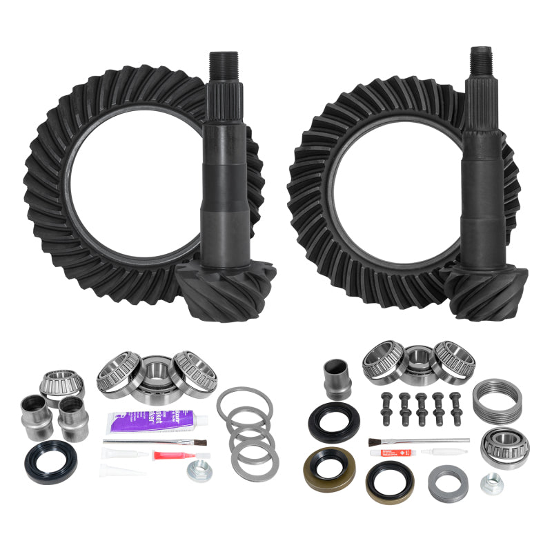 Yukon Ring & Pinion Gear Kit Front & Rear for Toyota 8.4/7.5R Diff (w/o Factory Locker) 5.29 Ratio - My Store