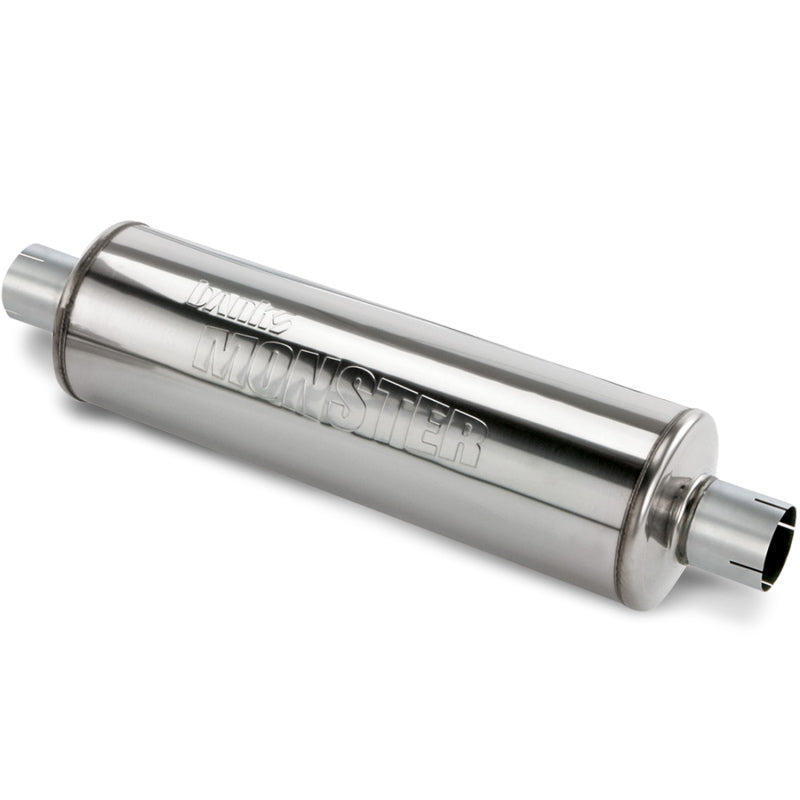 Banks Power 05-11 Ford 6.8/6.2L Truck/Chevy 6.0-6.2L Muffler - 3.5in X 3.5in - Mammoth Racing -