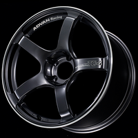 Advan TC4 15x7.0 +42 4-100 Black Gunmetallic & Ring Wheel - My Store