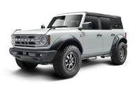 N-Fab 21-22 Ford Bronco 2 Door SRW Nerf Step - Wheel 2 Wheel - 3in - Gloss Black - Mammoth Racing -