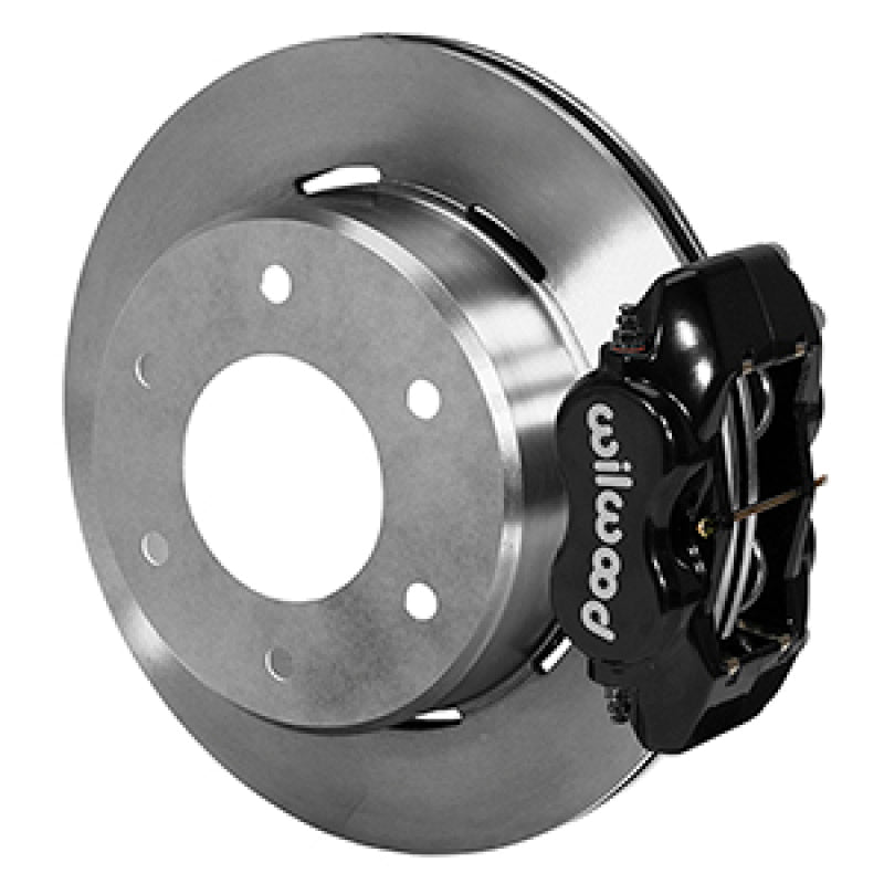 Wilwood 63-87 C10/c15 Dynalite Fdli Black Calipers 12.19in x .81in Rotors 6-Lug Rear Disc Brake Kit - My Store