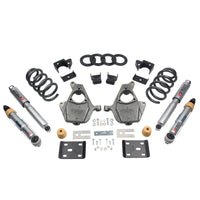 Belltech Lowering KIT 16.5-17 Chevy Silverado Crew Cab 2WD 3-4f / 7R - Mammoth Racing -
