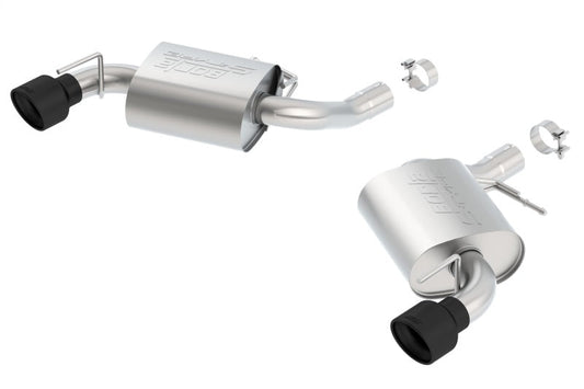 Borla 2016-2018 Chevrolet Camaro SS AT/MT RWD Ceramic Black S-Type Exhaust (w/o NPP) - My Store