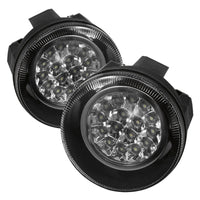 Spyder Dodge Dakota 01-04/Dodge Durango 01-03 LED Fog Lights w/Switch Clear FL-LED-DDAK01-C - Mammoth Racing -