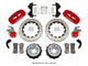 Wilwood Aero4 / MC4 Rear Kit 14.00 Drilled Red Currie Pro-Tour Unit Bearing Floater - My Store