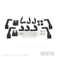 Westin 14-18 Chevrolet Silverado 1500 DC 6.5ft Bed HDX Drop W2W Nerf Step Bars - Tex. Blk - Mammoth Racing -