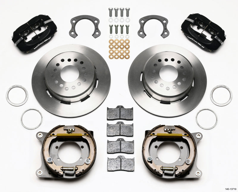 Wilwood Forged Dynalite P/S Park Brake Kit Ford 8.8 Special w/2.50in Offset-5 Lug - My Store