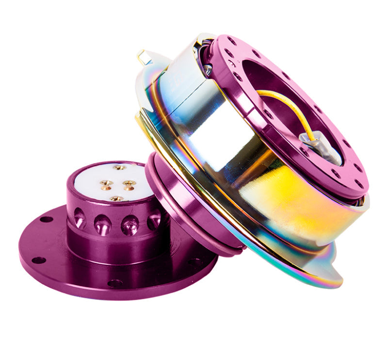 NRG Quick Release Gen 2.5 - Purple Body / Neochrome Ring - My Store