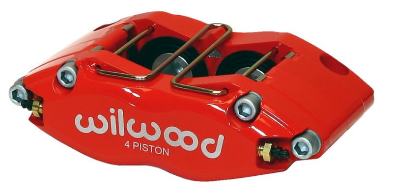 Wilwood Caliper-Dynapro Radial-Red 1.25in Pistons 0.81in Disc - Mammoth Racing -