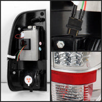 Spyder Ford F150 Styleside 97-03/F250 Version 2 LED Tail Lights Chrm ALT-YD-FF15097-LED-G2-C - Mammoth Racing -