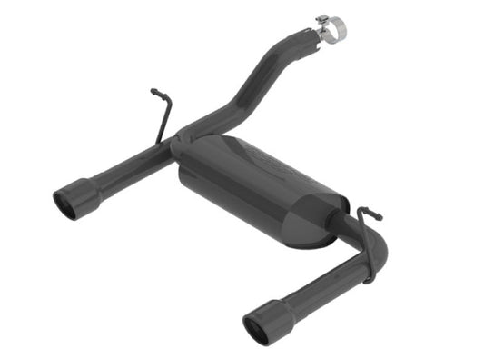 Borla 2018 Jeep Wrangler JL/JLU 3.6L 2DR/4DR Touring SS Axle Back Black Coated Exhaust w/3.5in Tips - My Store
