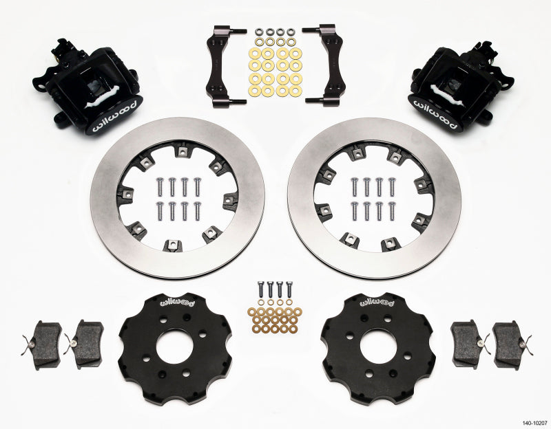 Wilwood Combination Parking Brake Rear Kit 12.19in Civic / Integra Disc 2.39 Hub Offset - Mammoth Racing -
