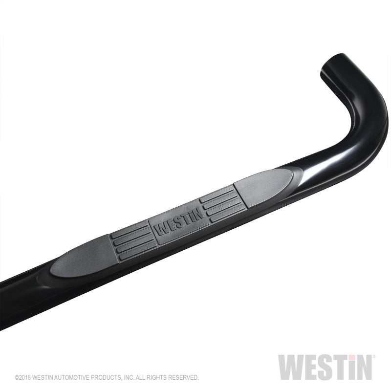 Westin 2019 Chevrolet Silverado/Sierra 1500 Crew Cab E-Series 3 Nerf Step Bars - Black - Mammoth Racing -