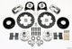Wilwood Forged Dynalite Front Drag Kit Drilled Polished 37-48 Ford Psgr. Car Spindle - My Store