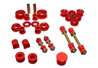 Energy Suspension 00-05 Dodge Neon FWD Red Hyper-flex Master Bushing Set - Mammoth Racing -