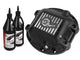 aFe Power Differential Cover Machined Fins 97-15 Jeep Dana 30 w/ 75W-90 Gear Oil 2 QT - Mammoth Racing -