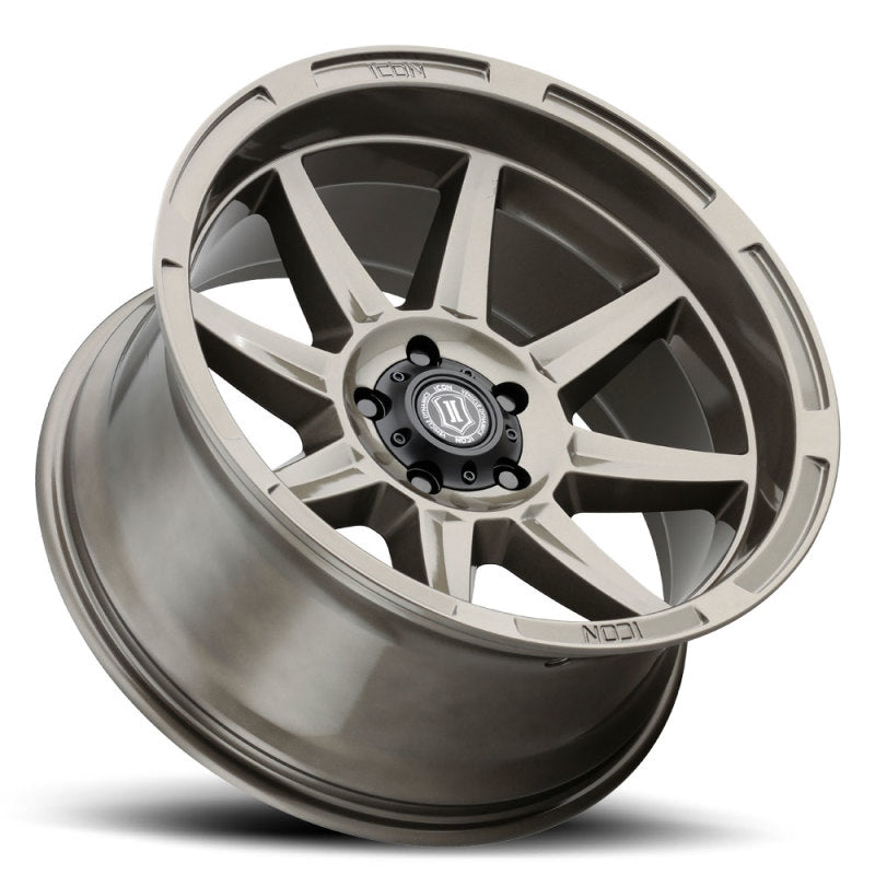 Icon Bandit 20x10 5x150 -24mm Offset 4.5in BS Gloss Bronze Wheel - Mammoth Racing -