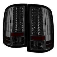 Spyder GMC Sierra 07-13 (Not fit 3500 Dually 4 Rear Wheels)LED Tail Lights Smoke ALT-YD-GS07-LED-SM - Mammoth Racing -