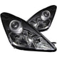 ANZO 2000-2005 Toyota Celica Crystal Headlights Black - Mammoth Racing -