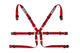 Sparco BELT 6 PNT 2in FORMULA RED - My Store