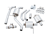 AWE Tuning 18-21 Volkswagen Jetta GLI Mk7 Touring Exhaust - Chrome Silver Tips (Fits High-Flow DP) - Mammoth Racing -