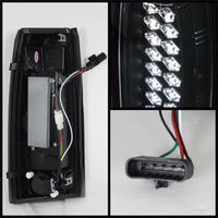 Spyder Chevy C/K Series 1500 88-98/Blazer 92-94 LED Tail Lights Blk ALT-YD-CCK88-LED-BK - Mammoth Racing -