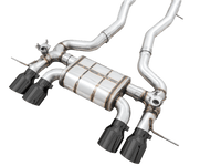 AWE SwitchPath Catback Exhaust for BMW G8X M3/M4 - Diamond Black Tips - My Store