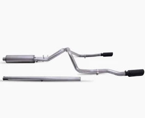 Gibson 19-22 GMC Sierra 1500 4.3l-5.3l Pickup 3in/2.5in Cat-Back Dual Extreme Exhaust - Stainless - Mammoth Racing -