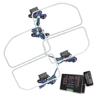 Oracle Ford F250/350 11-16 Halo Kit (Square Ring Design) - ColorSHIFT w/ 2.0 Controller - Mammoth Racing -