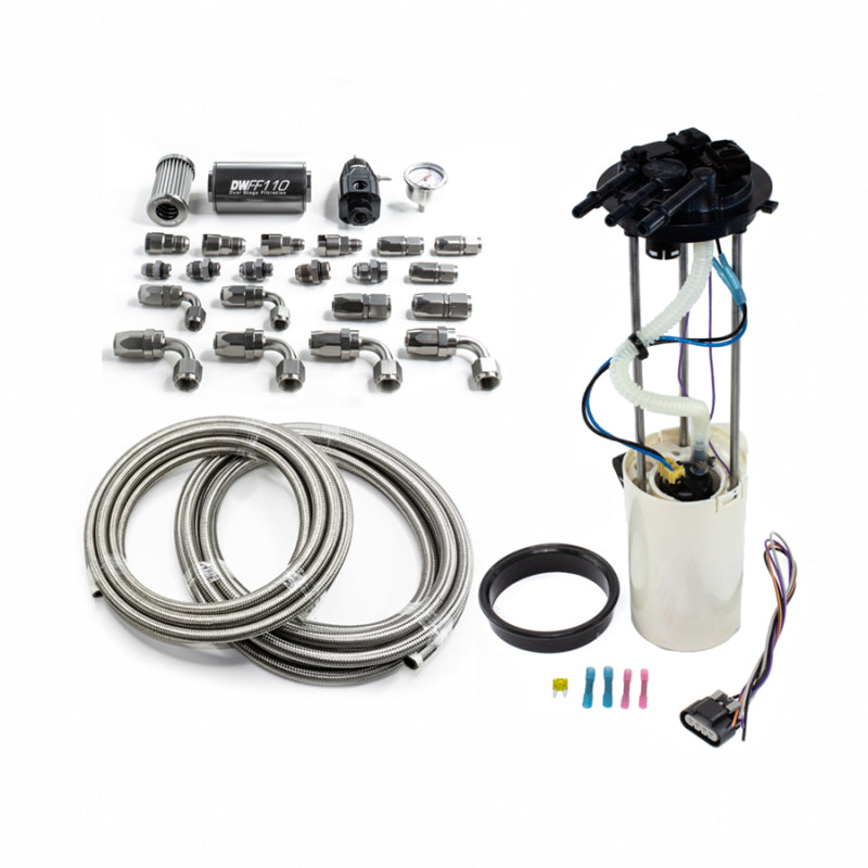 DeatschWerks 1999-2004 GM Truck DW400 Pump Module w/CPE fuel lines - Mammoth Racing -