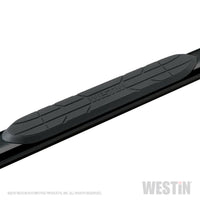 Westin Premier 4 Oval Nerf Step Bars 75 in - Black - Mammoth Racing -
