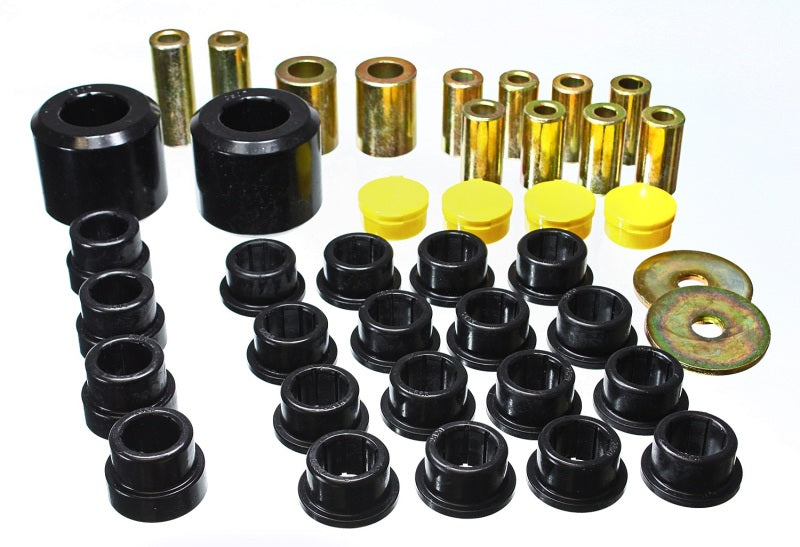 Energy Suspension 10 Chevy Camaro Black Rear End Control Arm Bushing Set - Mammoth Racing -