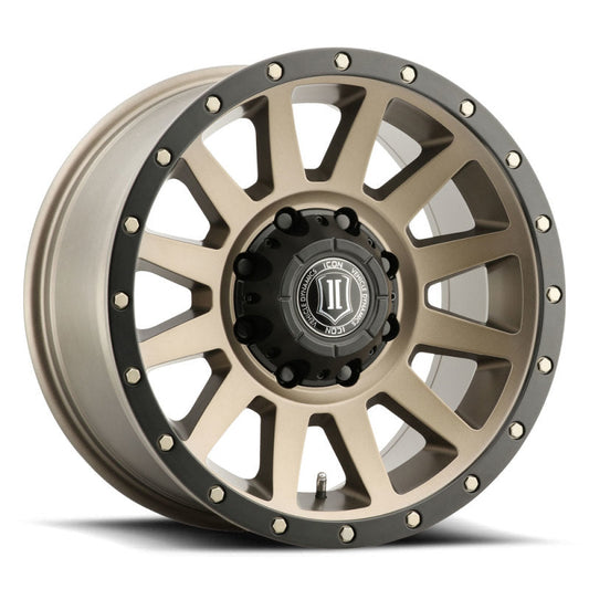 Icon Alloys Compression HD Bronze - 18x9/8x180/12mm/ 5 1/2 in - Mammoth Racing -