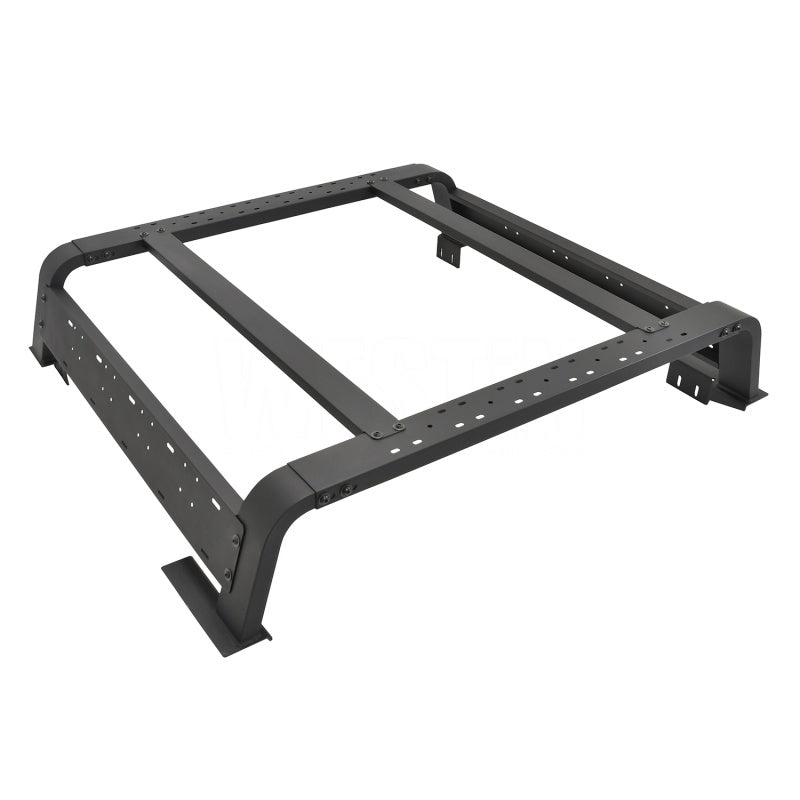Westin 2021 Jeep Gladiator Overland Cargo Rack - Textured Black - Mammoth Racing -
