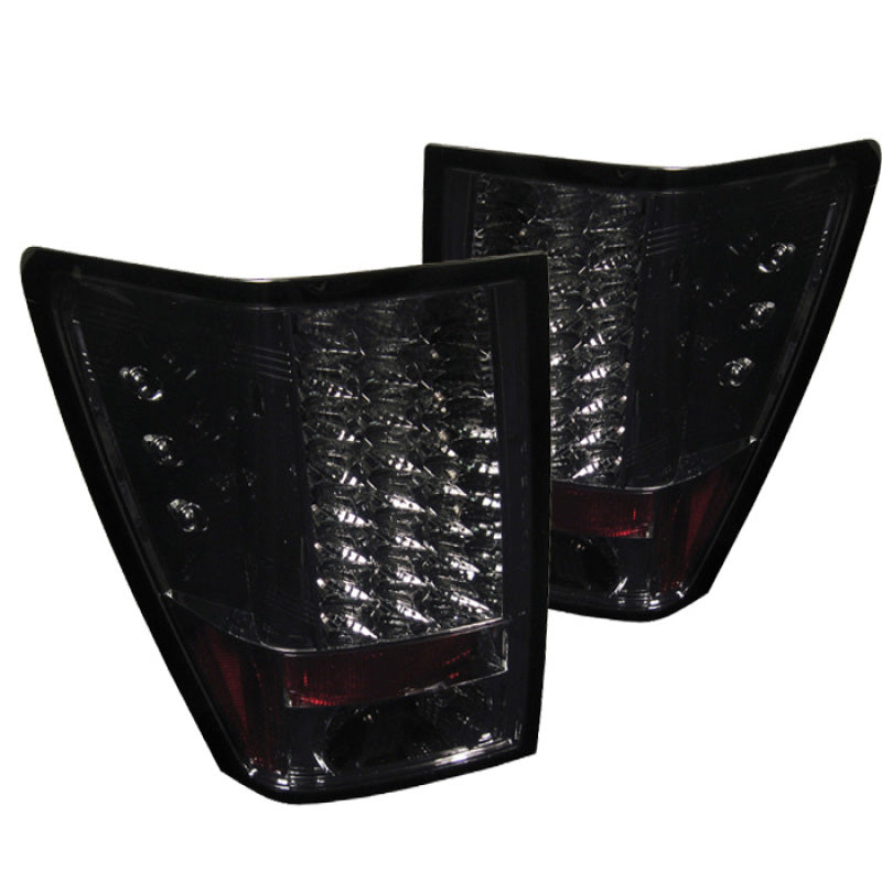 Spyder Jeep Grand Cherokee 05-06 LED Tail Lights Smoke ALT-YD-JGC05-LED-SM - Mammoth Racing -