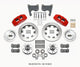 Wilwood Dynapro 6 Front Hub Kit 12.19in Red 65-72 CDP C Body -Drum - My Store