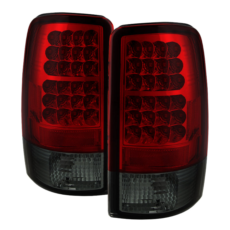 Spyder Chevy Suburban/Tahoe 1500/2500 00-06 LED Tail Lights Red Smoke ALT-YD-CD00-LED-RS - Mammoth Racing -