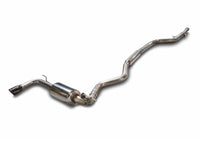 AWE Tuning BMW F30 320i Touring Exhaust w/Performance Mid Pipe - Chrome Silver Tip (90mm) - Mammoth Racing -
