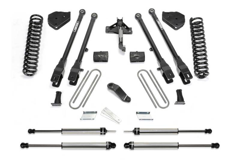 Fabtech 18 Ford F450/f550 4WD Diesel 6in 4Link Sys w/Coils & Dl Shks - Mammoth Racing -